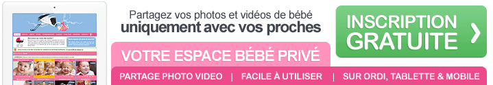 Créez votre espace bébé privé - Partagez les photos de naissance de votre bébé avec vos proches