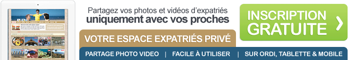 Créez votre espace expatriés, partagez vos photos à distance, en toute sécurité avec vos proches