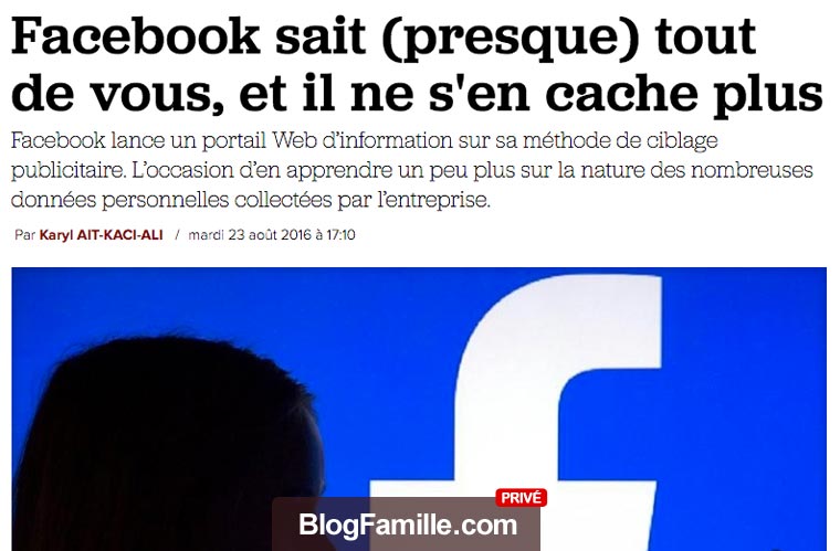 Avoir un profil privé sur Facebook ne suffit plus : à tout moment, un simple piratage peut vous faire perdre le contrôle des photos de vos enfants ainsi que de vos données personnelles.