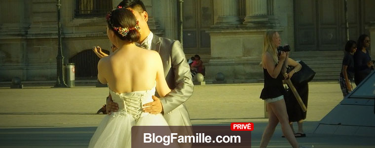 Album mariage 100% privé avec la famille et les invités